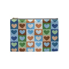 Hearts Aplenty Cosmetic Bag (medium) by WensdaiAmbrose