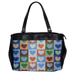 Hearts Aplenty Oversize Office Handbag by WensdaiAmbrose