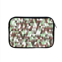 Coco Mint Triangles Apple MacBook Pro 15  Zipper Case