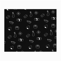 Sushi Pattern - Greyscale Small Glasses Cloth by WensdaiAmbrose