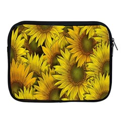 Surreal Sunflowers Apple Ipad 2/3/4 Zipper Cases by retrotoomoderndesigns