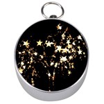 Shooting Stars Silver Compasses Front