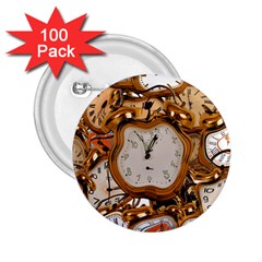 Time Clock Watches 2 25  Buttons (100 Pack)  by Mariart