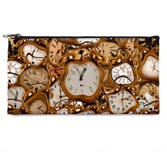 Time Clock Watches Pencil Cases