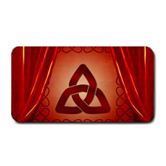 The Celtic Knot In Red Colors Medium Bar Mats by FantasyWorld7