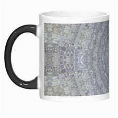 Lace Flower Planet And Decorative Star Morph Mugs by pepitasart