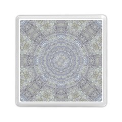 Lace Flower Planet And Decorative Star Memory Card Reader (square) by pepitasart