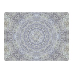 Lace Flower Planet And Decorative Star Double Sided Flano Blanket (mini)  by pepitasart