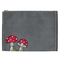 Mushroom Season Cosmetic Bag (xxl) by WensdaiAmbrose