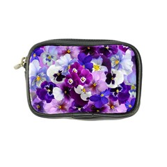 Pretty Purple Pansies Coin Purse