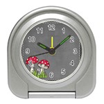 Mushroom Season Travel Alarm Clock Front