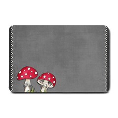 Mushroom Season Small Doormat  by WensdaiAmbrose