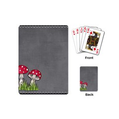 Mushroom Season Playing Cards (mini) by WensdaiAmbrose