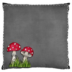 Mushroom Season Standard Flano Cushion Case (two Sides) by WensdaiAmbrose