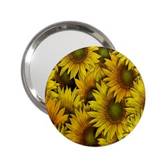 Surreal Sunflowers 2 25  Handbag Mirrors by retrotoomoderndesigns