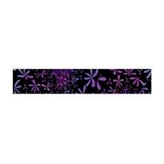 Retro Lilac Pattern Flano Scarf (mini) by WensdaiAmbrose