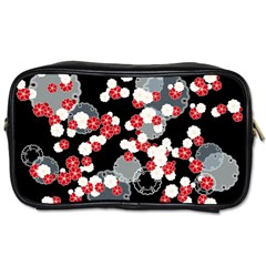 Plumflower Toiletries Bag (one Side) by WensdaiAmbrose