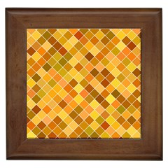 Square Pattern Diagonal Framed Tiles by Mariart