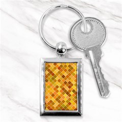 Square Pattern Diagonal Key Chains (rectangle)  by Mariart