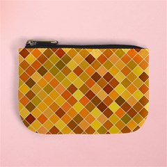 Square Pattern Diagonal Mini Coin Purse by Mariart