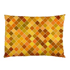 Square Pattern Diagonal Pillow Case (two Sides) by Mariart