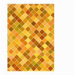 Square Pattern Diagonal Small Garden Flag (two Sides) by Mariart