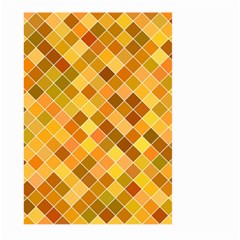 Square Pattern Diagonal Large Garden Flag (two Sides) by Mariart