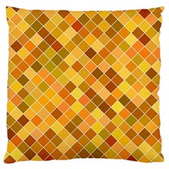 Square Pattern Diagonal Large Flano Cushion Case (two Sides) by Mariart