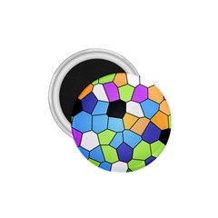 Stained Glass Colourful Pattern 1 75  Magnets by Mariart