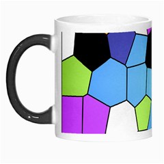 Stained Glass Colourful Pattern Morph Mugs by Mariart