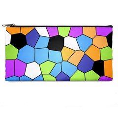 Stained Glass Colourful Pattern Pencil Cases by Mariart