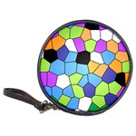 Stained Glass Colourful Pattern Classic 20-CD Wallets Front