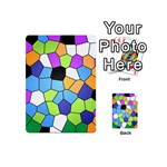 Stained Glass Colourful Pattern Playing Cards 54 (Mini) Back