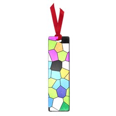 Stained Glass Colourful Pattern Small Book Marks by Mariart