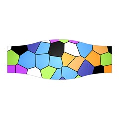 Stained Glass Colourful Pattern Stretchable Headband by Mariart