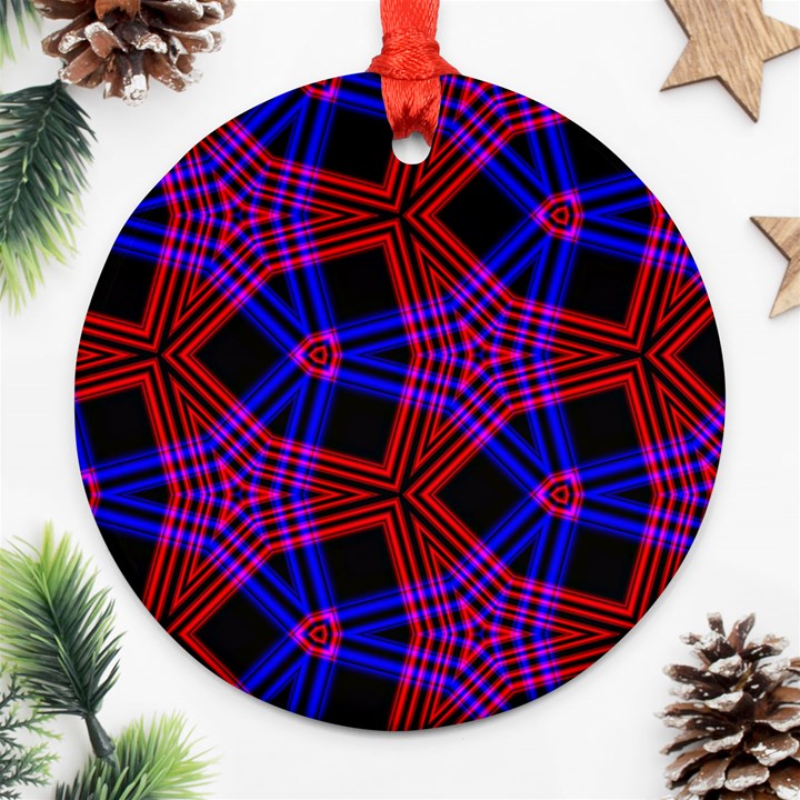 Pattern Line Ornament (Round)