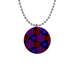 Pattern Line 1  Button Necklace