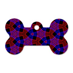 Pattern Line Dog Tag Bone (one Side) by Mariart