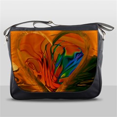 Pattern Heart Love Lines Messenger Bag by Mariart