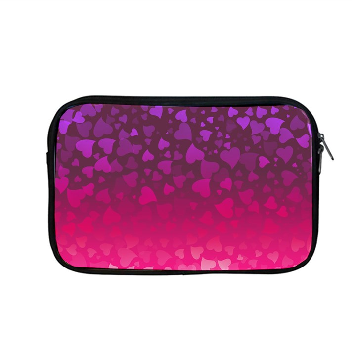 Purple Pink Hearts  Apple MacBook Pro 13  Zipper Case