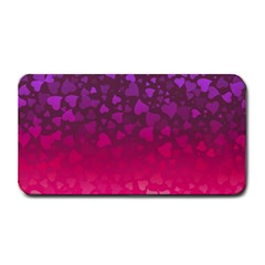 Purple Pink Hearts  Medium Bar Mats by LoolyElzayat