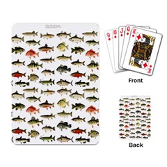 Ml 71 Fish Of North America Playing Cards Single Design by ArtworkByPatrick