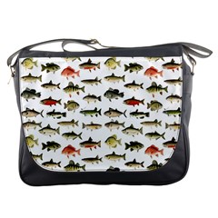 Ml 71 Fish Of North America Messenger Bag by ArtworkByPatrick