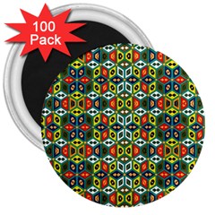 Ml-7-2 3  Magnets (100 Pack) by ArtworkByPatrick