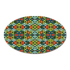 Ml-7-2 Oval Magnet by ArtworkByPatrick