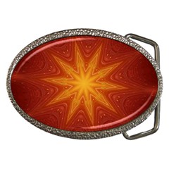 Fractal Wallpaper Colorful Abstract Belt Buckles