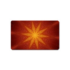 Fractal Wallpaper Colorful Abstract Magnet (name Card) by Mariart