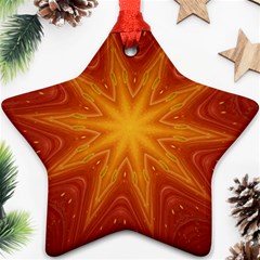 Fractal Wallpaper Colorful Abstract Star Ornament (two Sides) by Mariart