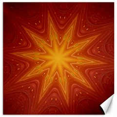 Fractal Wallpaper Colorful Abstract Canvas 16  X 16  by Mariart