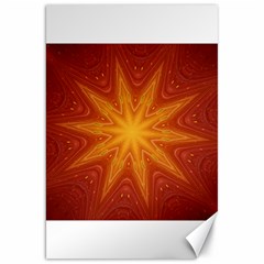 Fractal Wallpaper Colorful Abstract Canvas 20  X 30  by Mariart